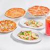 Фото к позиции меню Комбо: Пицца 3 шт., Салат 2 порции и Лимонад 1 л