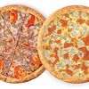 Фото к позиции меню 2 пиццы Тунец и Сочная курочка