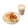Фото к позиции меню Комбо с сэндвичем и напитком