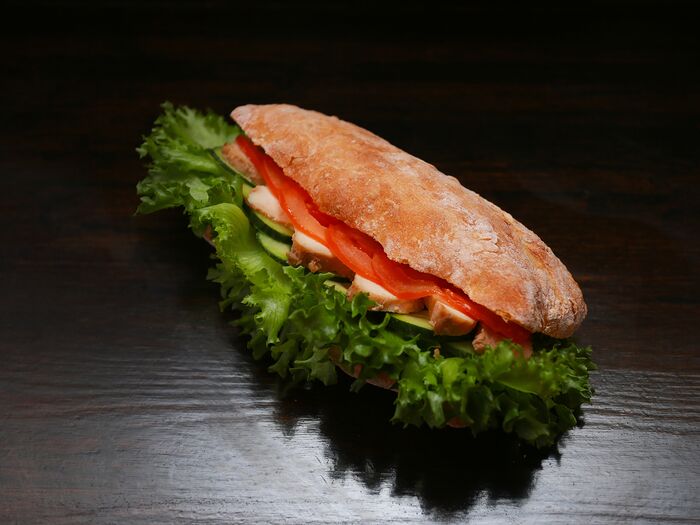 Сэндвич с курицей Чиабатта
