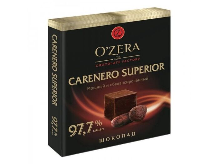 Шоколад горький 97.7% Carenero Superior