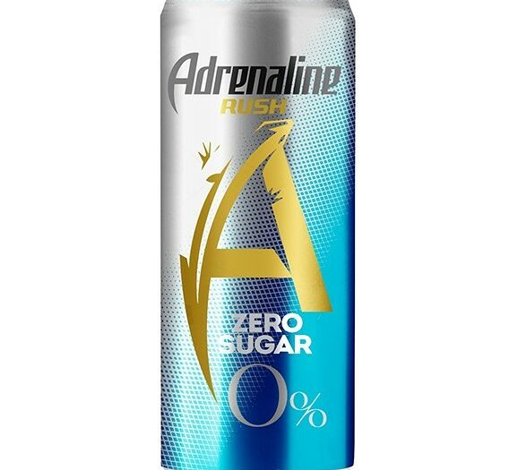 Напиток энергетический  Zero Sugar Rush Adrenaline 0,449л