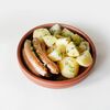 Фото к позиции меню Бараньи колбаски с картофелем