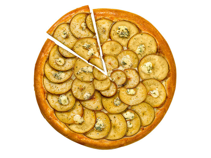 Пицца Груша с дорблю 40 см на традиционном тесте