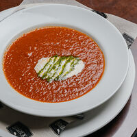 Копчёный томатный суп