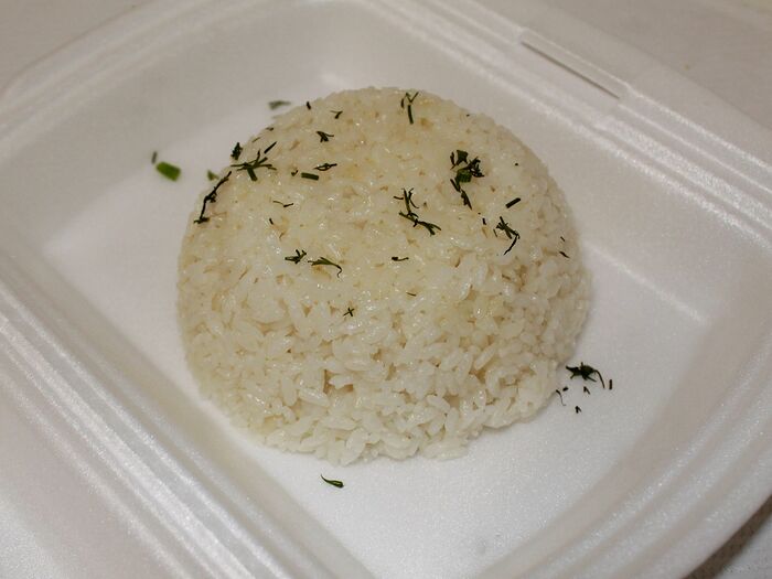 Рис с маслом