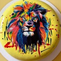 Муссовый торт Лев