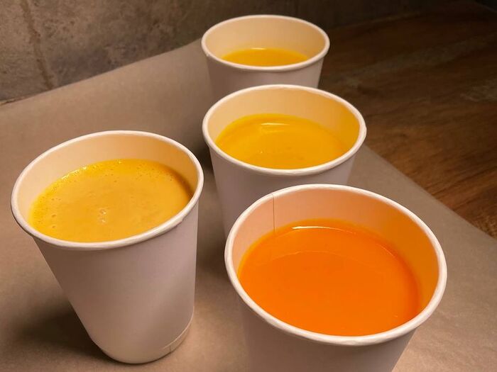 Морковно-апельсиновый крем-суп