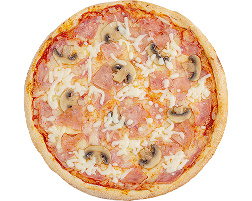 Пицца Прошутто фунги на тонком тесте 30 см