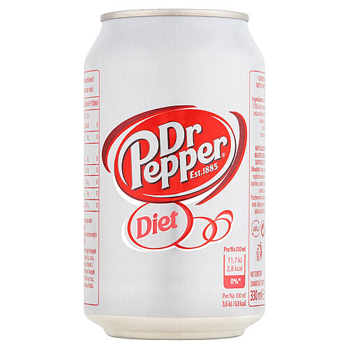 Напиток Dr pepper Diet сильногазированный