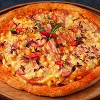 Пицца Барбекю (30 см) (веган, без глютена, без сахара / vegan, gluten-free, sugar-free)
