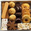 Фото к позиции меню Новогодняя коробка с печеньем