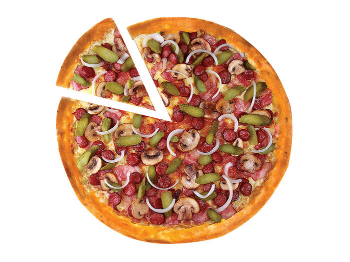 Пицца Аляска 40 см на тонк. тесте