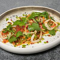 Азиатский салат с огурцом
