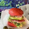 Фото к позиции меню Бургер с тунцом гриль и авокадо
