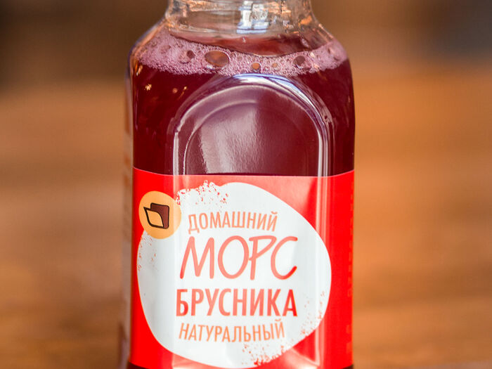 Морс брусничный