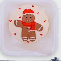 Бенто-торт Gingerbread man