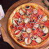 Фото к позиции меню Пицца Овощная на пышном тесте