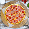 Фото к позиции меню Пицца Ветчина и помидоры маленькая