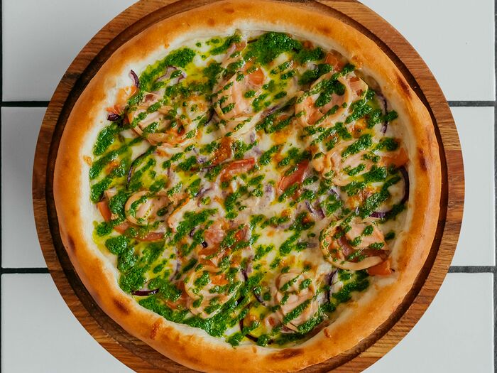 Пицца Ди Маре с морепродуктами