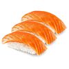 Фото к позиции меню Три суши c лососем