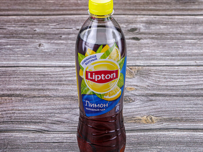 Lipton чёрный с лимоном Пэт