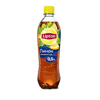 Lipton холодный чёрный чай с лимоном