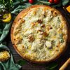 Фото к позиции меню Римская пицца Четыре сыра 38 см