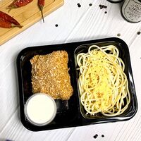 Кордон блю и спагетти