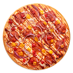 Пицца Гурман 26 см тонкое тесто