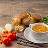 Фото к позиции меню Вегетарианский суп Мунг Дал