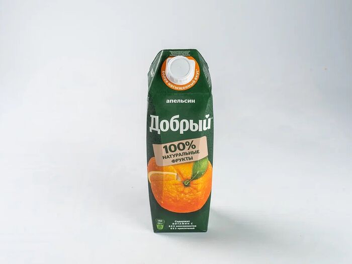 Сок добрый апельсин 1 литр