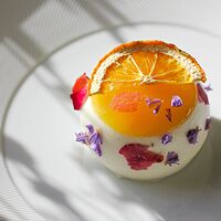 Десерт Цитрус-ваниль без глютена