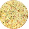 Фото к позиции меню Пицца Сёмга с брокколи в сливочном соусе