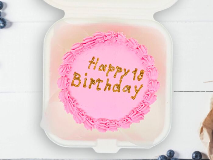 Бенто-торт День рождения