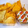 Фото к позиции меню Начос чипсы с сырным соусом Ricos