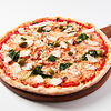 Фото к позиции меню Пицца с осьминогом и мини шпинатом интеграле