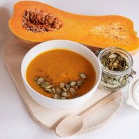 Тыквенный крем-суп веган Vegan