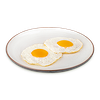 Фото к позиции меню Яичница из двух яиц