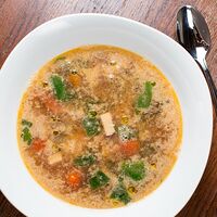 Тосканский суп с белыми грибами