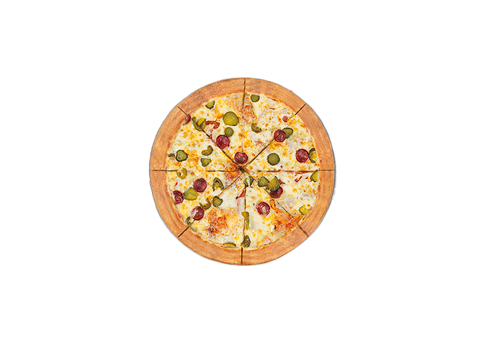 Пицца Остро-пёстрая (острая) (21см)