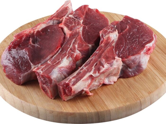Мясо парное говядина на косточке