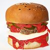 Фото к позиции меню Чизбургер с мясной котлетой