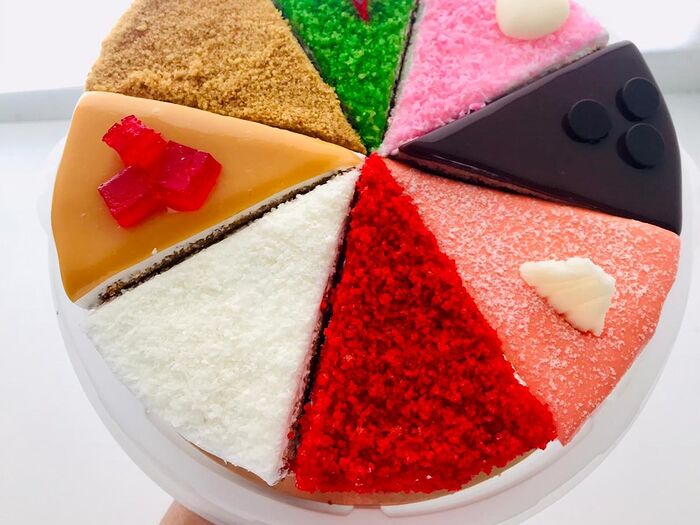 Торт Карусель набор пирожных