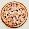 Фото к позиции меню Пицца Домашняя на тонком тесте большая