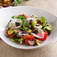 Салат из овощей по-мегрельски
