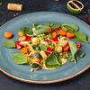 Фото к позиции меню Кролик с овощами в сливочном соусе