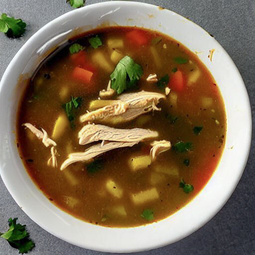 Chicken manchaw soup