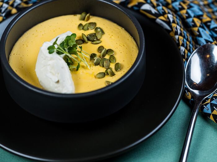 Тунисский сырный крем-суп