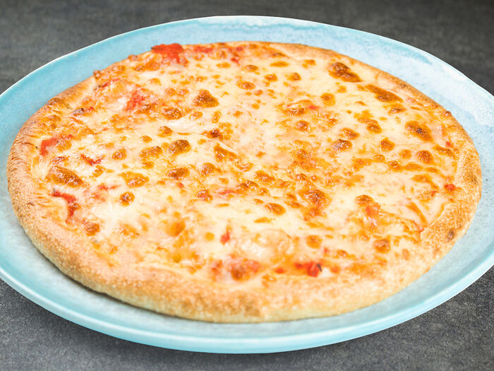 Пицца томатная Маргаритка тонкое тесто